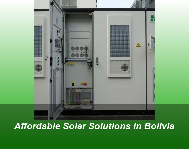 Affordable Solar Solutions in Bolivia
